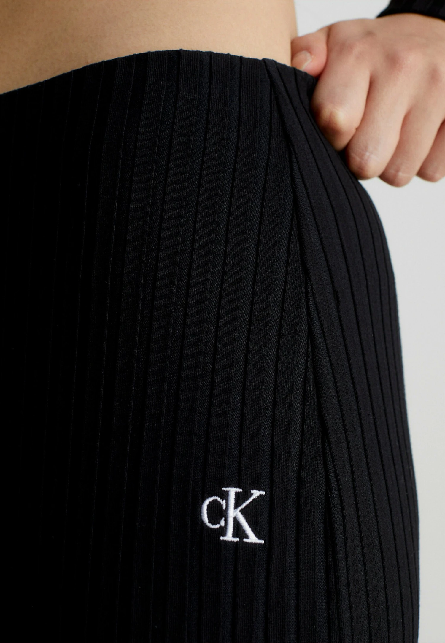 Calvin Klein Jeans Minirok - Ck Black - Afbeelding 4