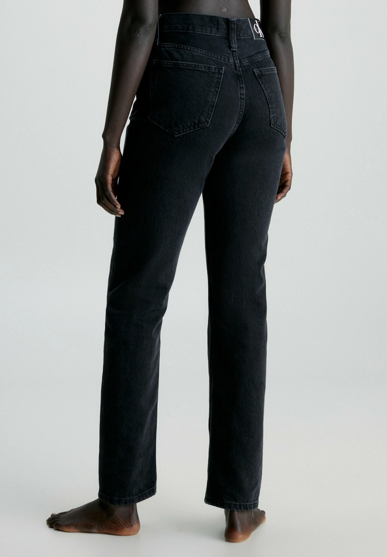 Calvin Klein Jeans Mom - Relaxed Fit Jeans - Denim Black - Afbeelding 3