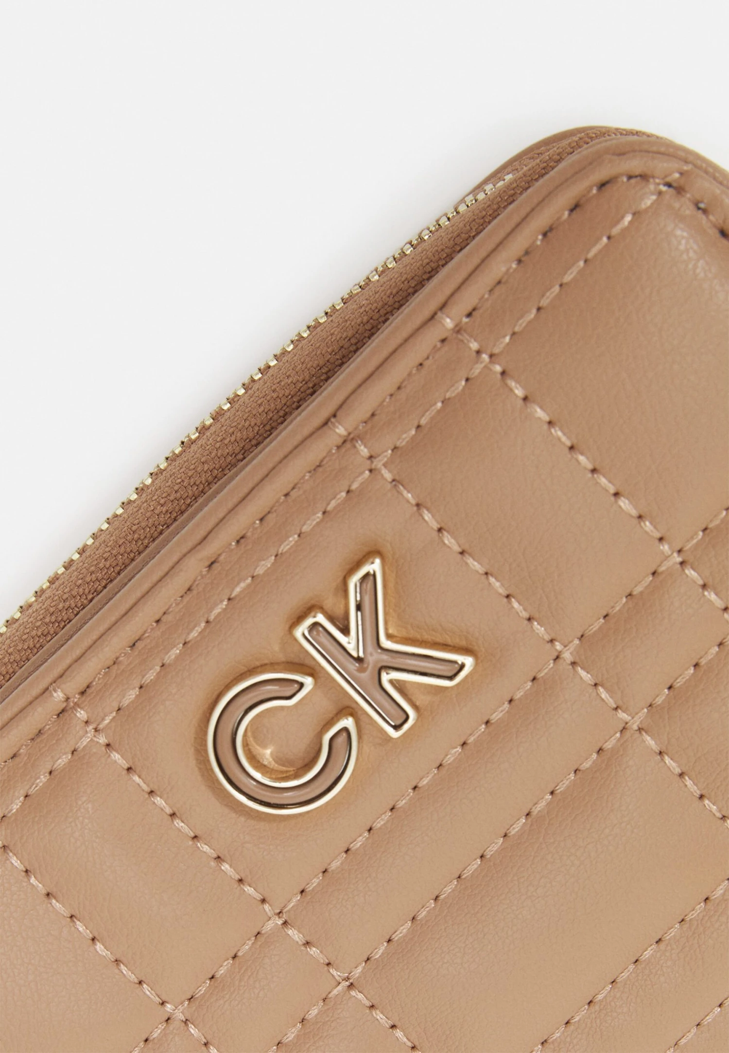 Calvin Klein Re Lock Quilt- Portemonnee - Safari - Afbeelding 6