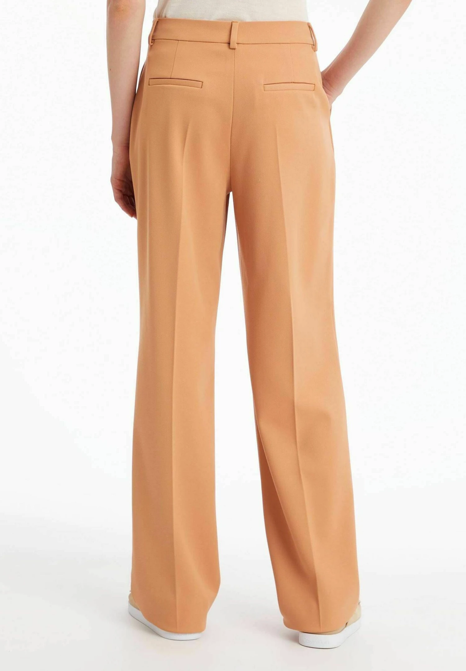 Calvin Klein Ten Twill Pleated - Broek - Camel - Afbeelding 2