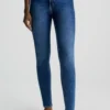 Calvin Klein Jeans High Rise Super Ankle- Jeans Skinny Fit - Denim Dark