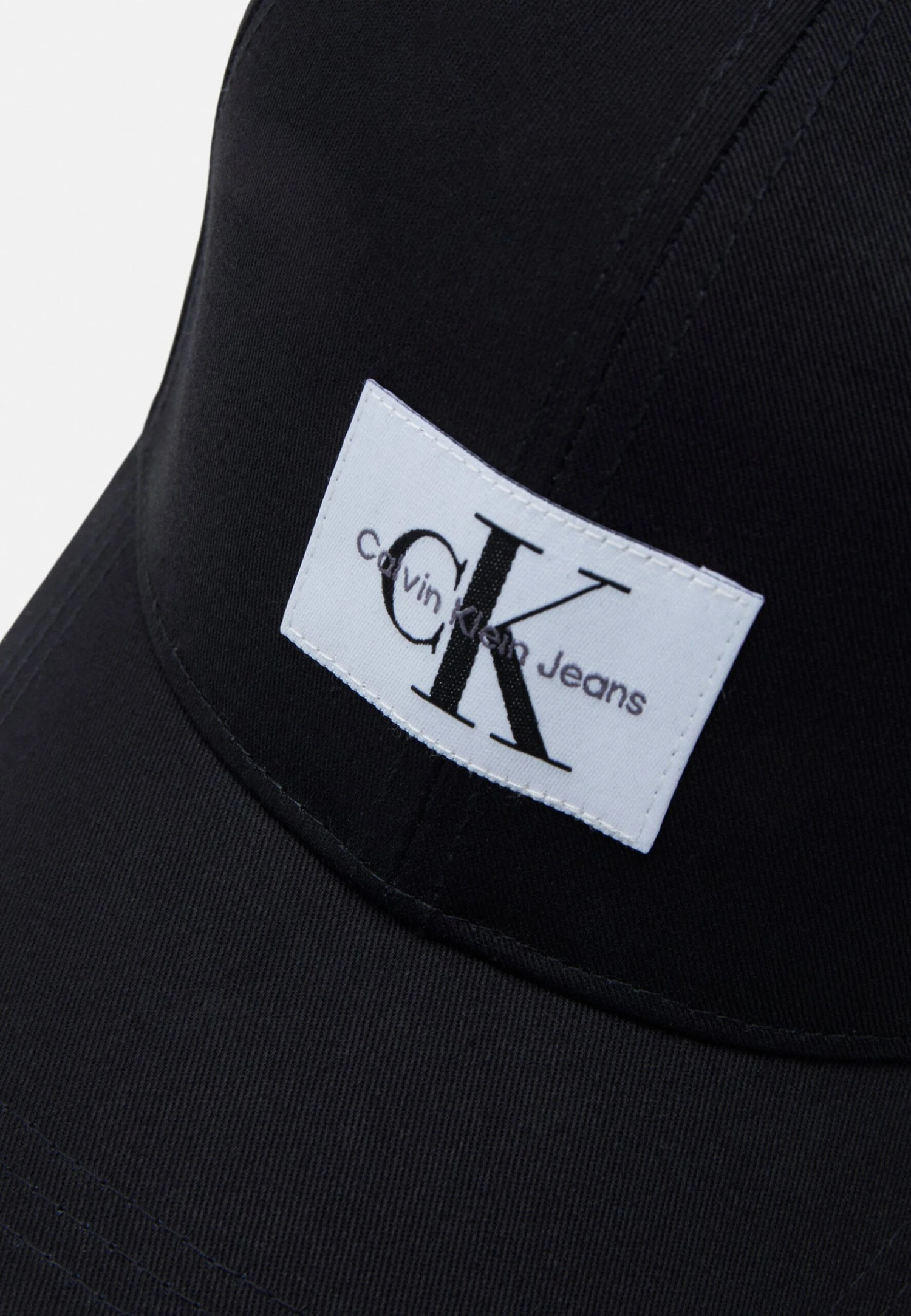 Calvin Klein Jeans Mono Logo Patch Unisex - Pet - Black - Afbeelding 4