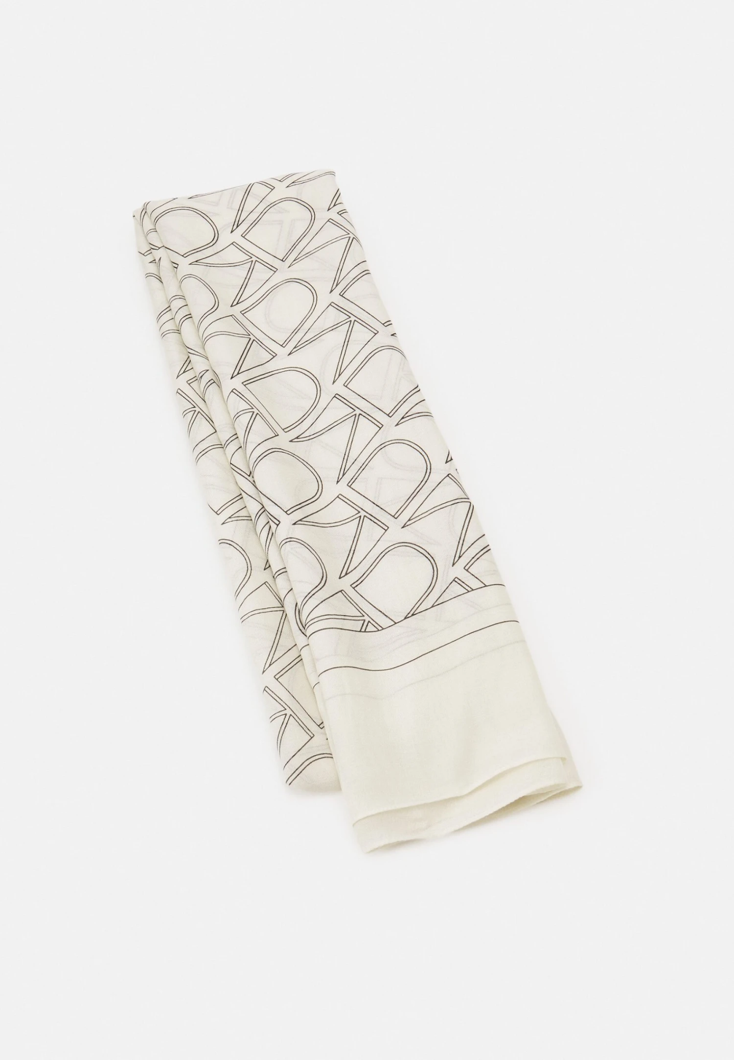 Calvin Klein Seasonal- Sjaal - White/Black