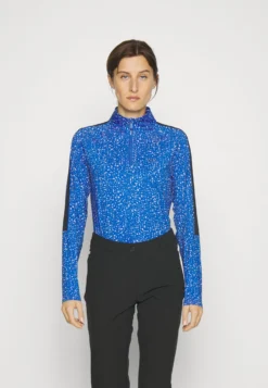 Pebble Quarter Zip - Longsleeve - Surf/Lilac