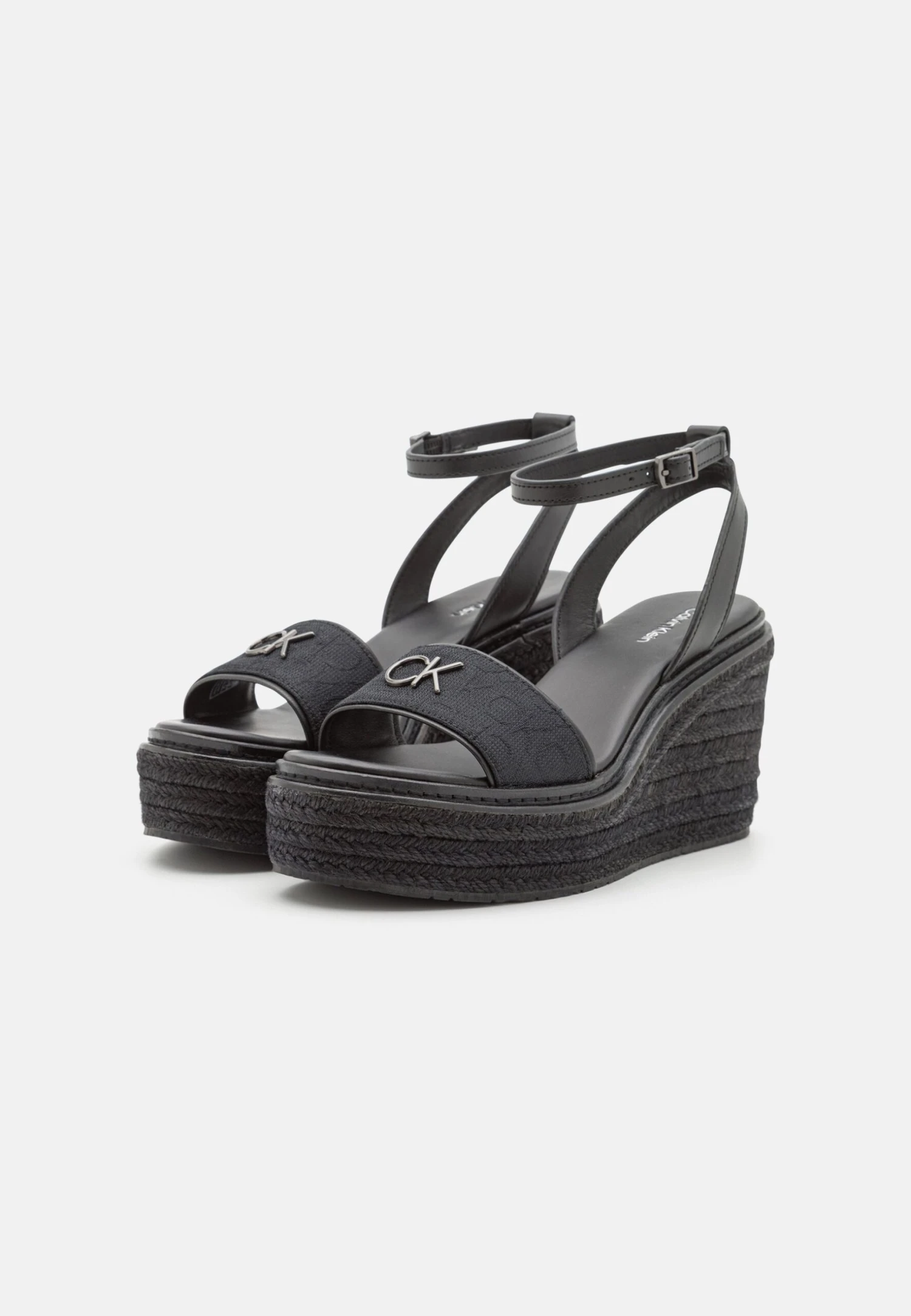 Calvin Klein Wedge - Sandalen Met Hoge Hak - Black - Afbeelding 3