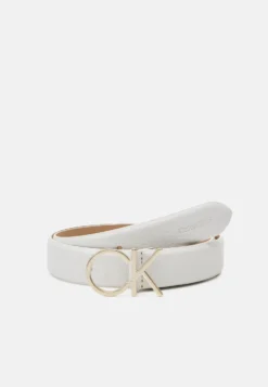 Calvin Klein Re Lock Ck Logo30Mm Pbl - Riem - Dark Ecru