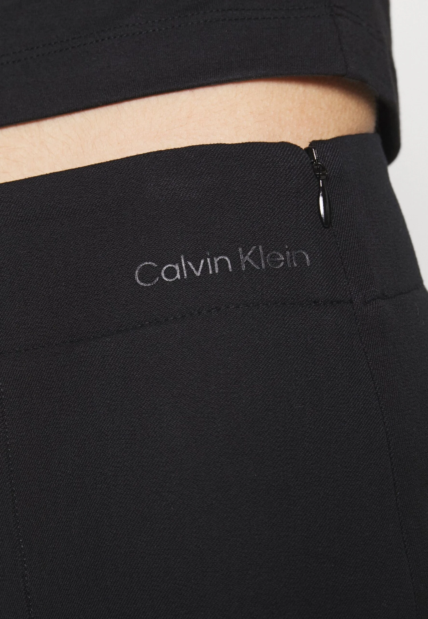 Calvin Klein Stretch Gabardine Skinny Pant - Broek - Black - Afbeelding 6