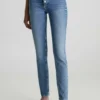 Calvin Klein Jeans High Rise - Jeans Skinny Fit - Denim Medium