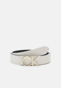 Calvin Klein Lock - Riem - Bright White/Black Mono