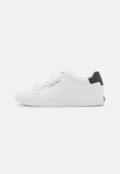 Calvin Klein Lace Up- Sneakers Laag - White/Black