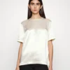 Calvin Klein Naia Shine Top - Blouse - Vanilla Ice