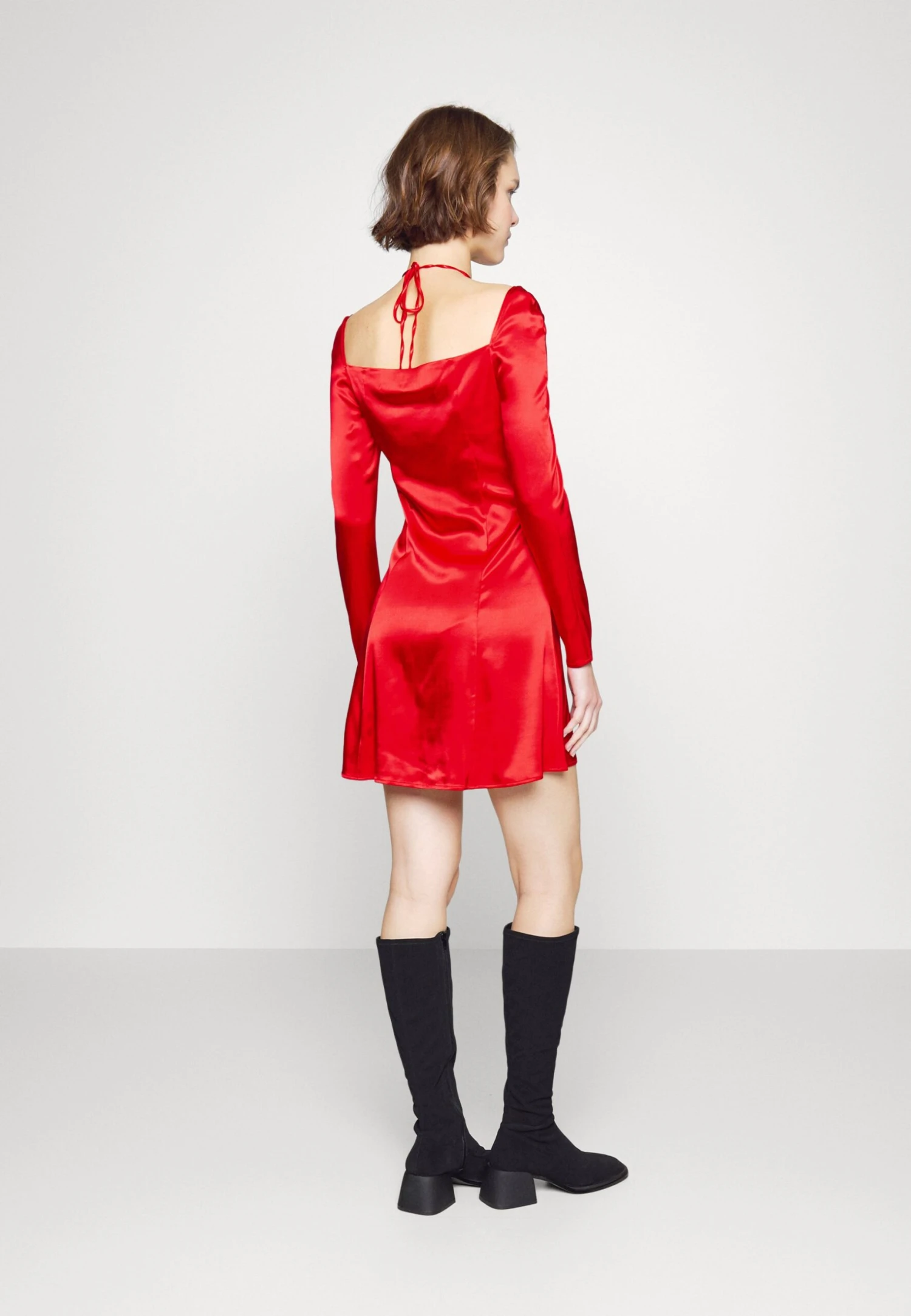 Calvin Klein Jeans Cut Out Ruched Detailing Dress - Jurk - Candy - Afbeelding 3