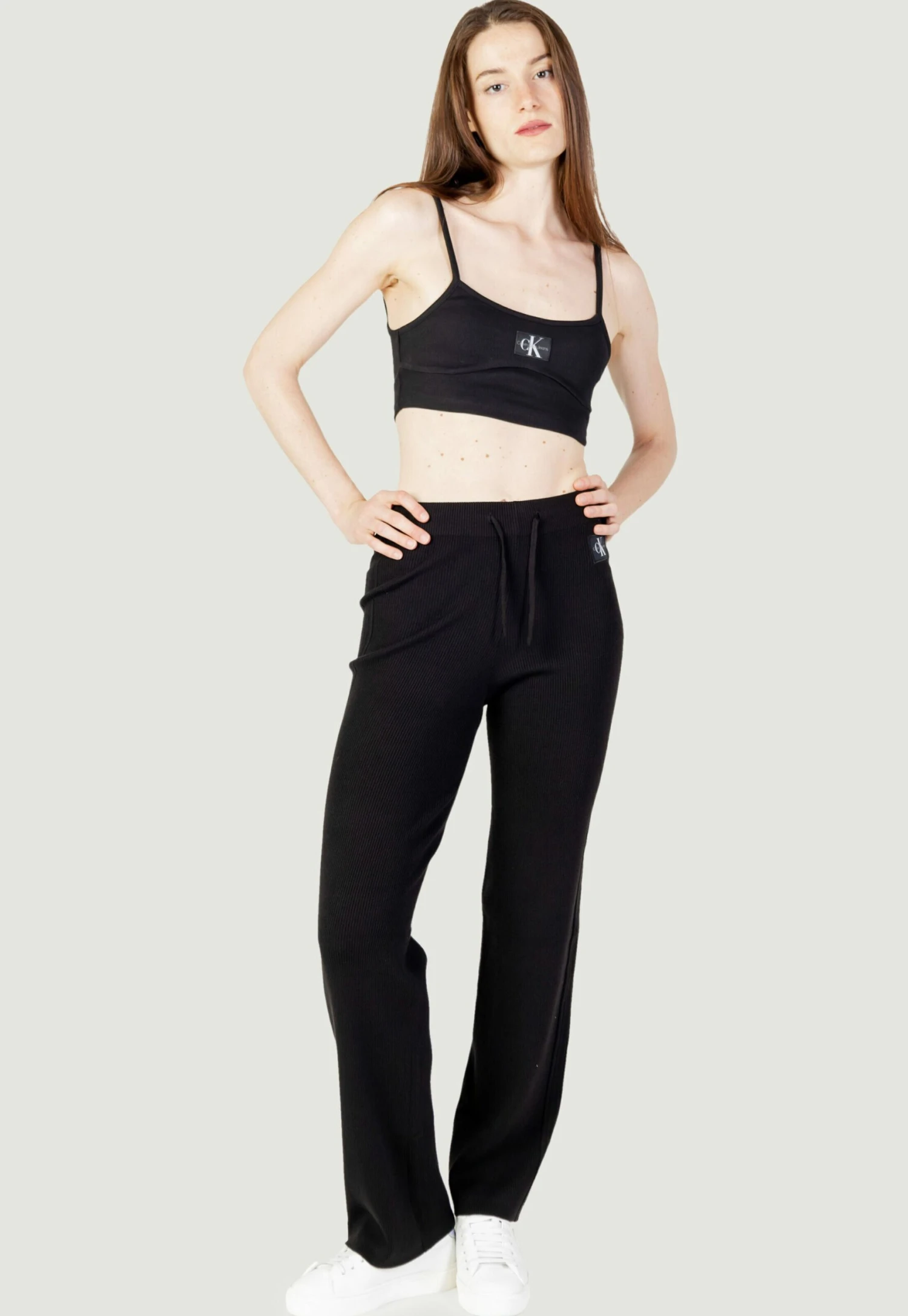 Calvin Klein Jeans Badge Straight J20J222114 - Trainingsbroek - Black - Afbeelding 2