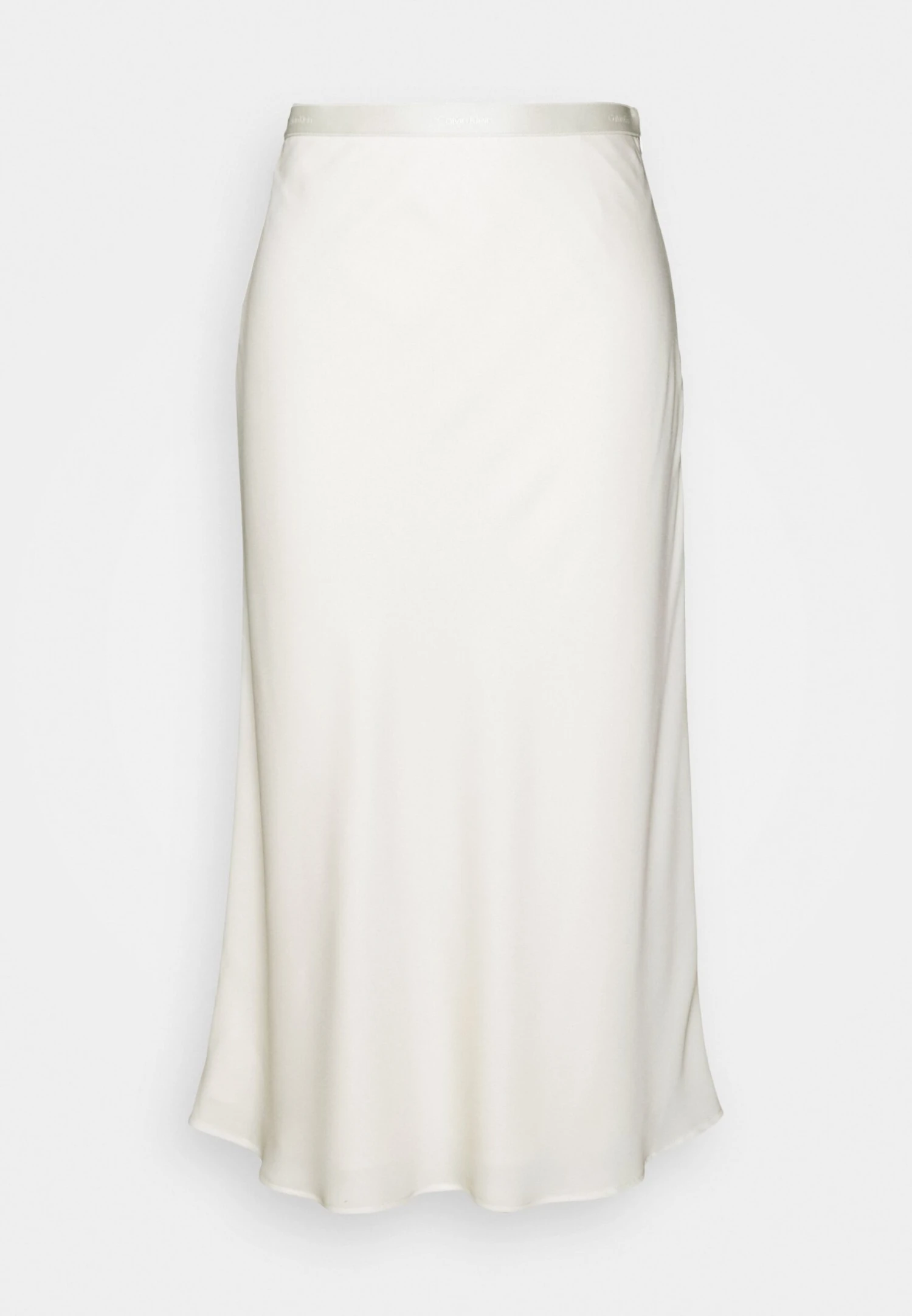 Calvin Klein Bias Cut Midi Skirt - Kokerrok - Seedpearl - Afbeelding 5