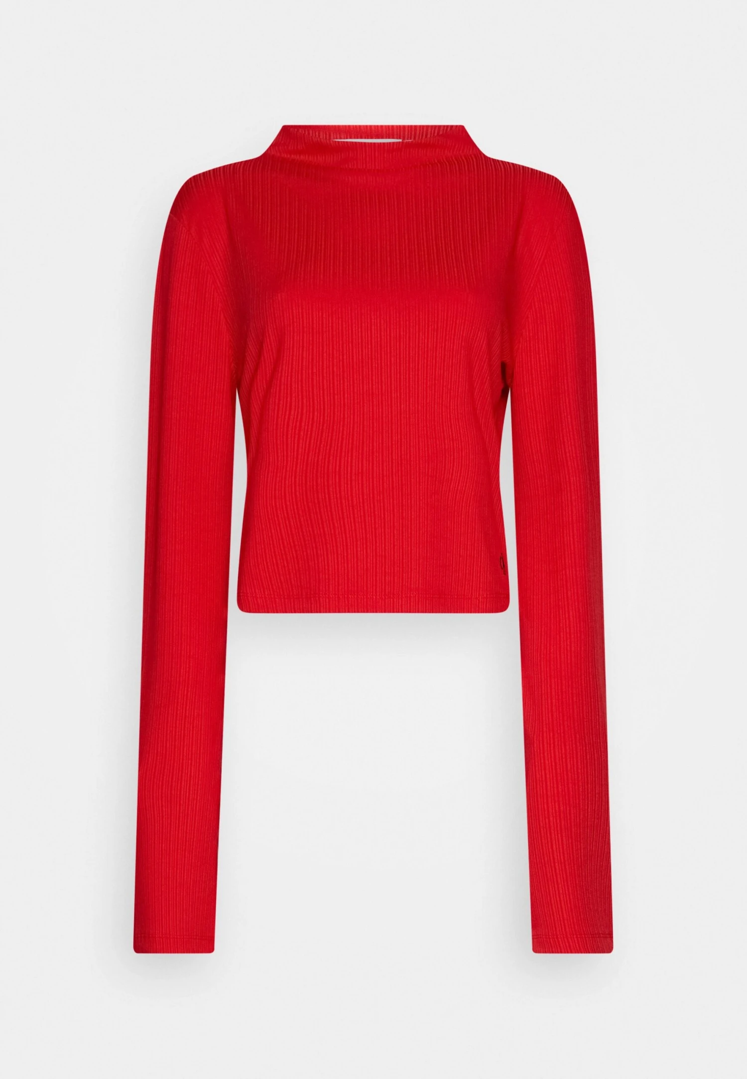 Calvin Klein Jeans High Neck Long Sleeve - Longsleeve - Candy Apple - Afbeelding 6