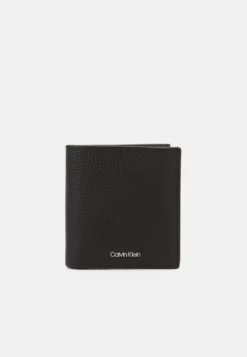 Calvin Klein Minimalism Trifold Coin - Portemonnee - Black