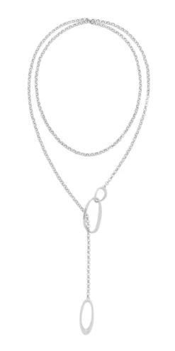 Calvin Klein Ss Statement- Ketting - Silver Coloured