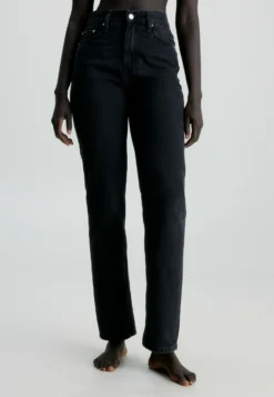 Calvin Klein Jeans Mom - Relaxed Fit Jeans - Denim Black