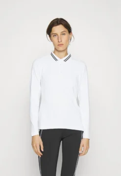 Blair Long Sleeve - Poloshirt - White