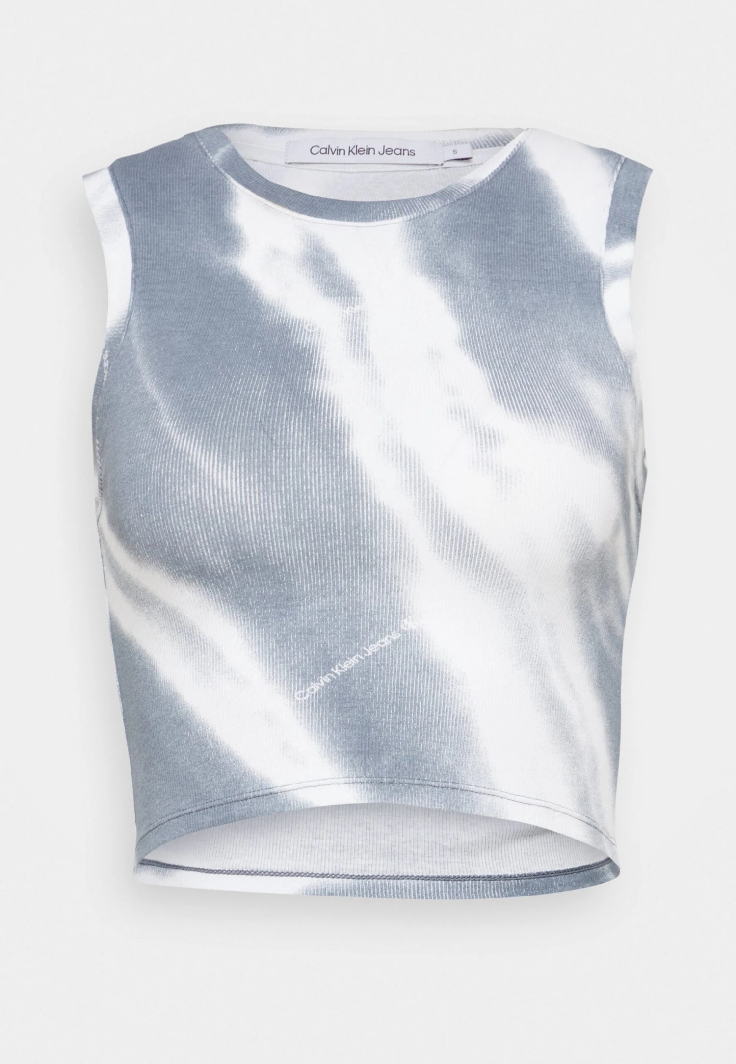 Calvin Klein Jeans Motion Blur- Top - Logo Movement Aop - Afbeelding 5