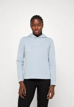 Calvin Klein Micro Logo Ess - Hoodie - Blue Chime