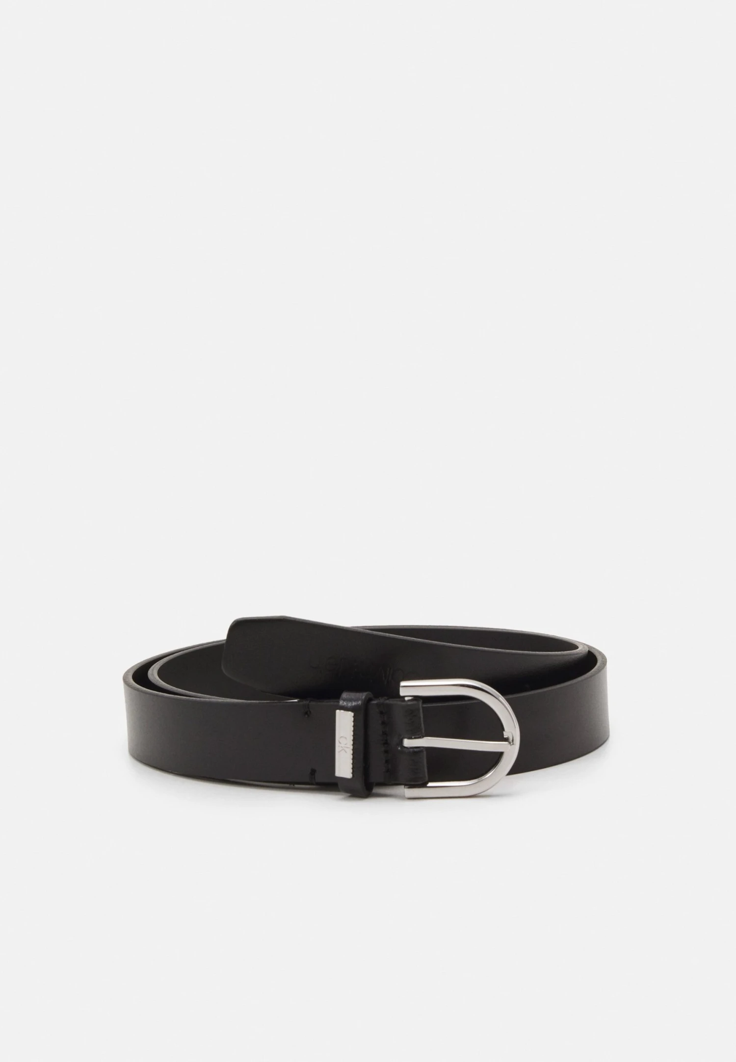 Calvin Klein Round Belt - Riem - Black