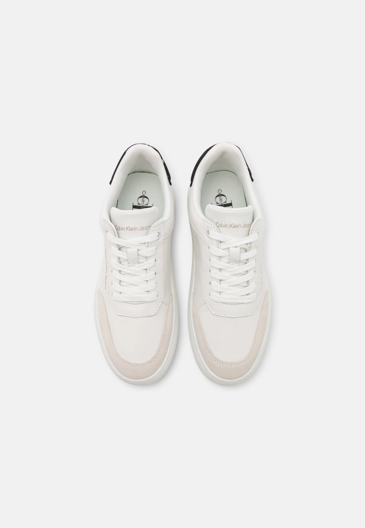 Calvin Klein Jeans Casual Cupsole Neoprene - Sneakers Laag - White/Black - Afbeelding 6