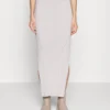 Calvin Klein Iconic Skirt - Kokerrok - Silver Gray