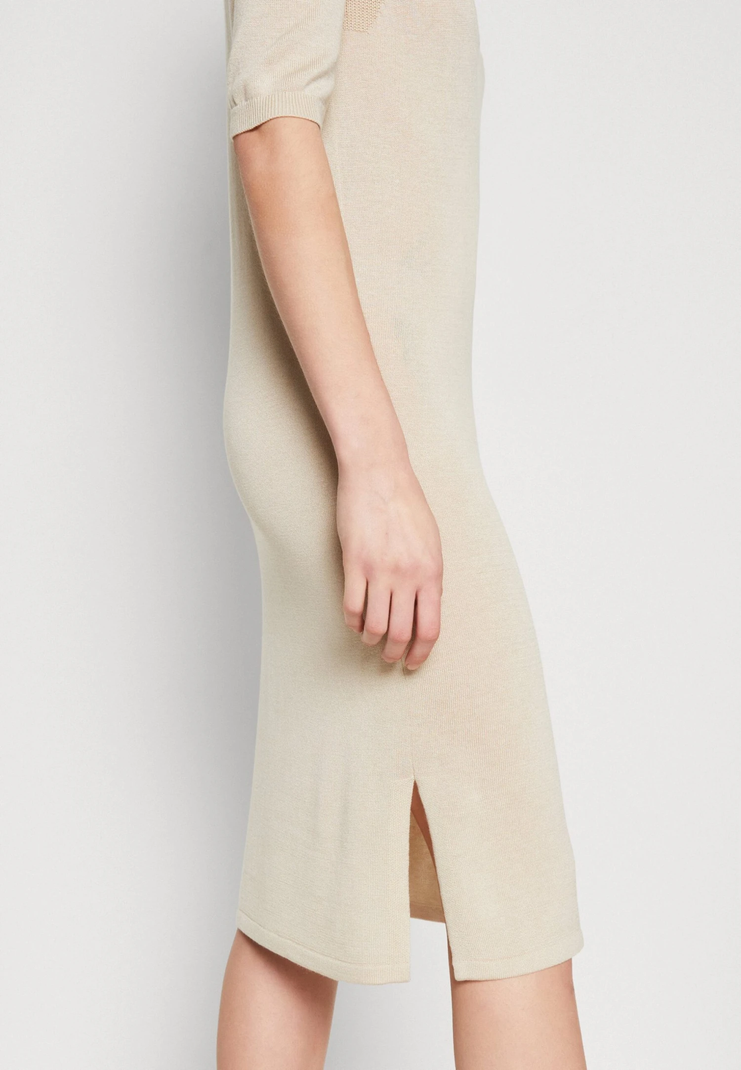 Calvin Klein Polo Dress - Etui-Jurk - Smooth Beige - Afbeelding 6