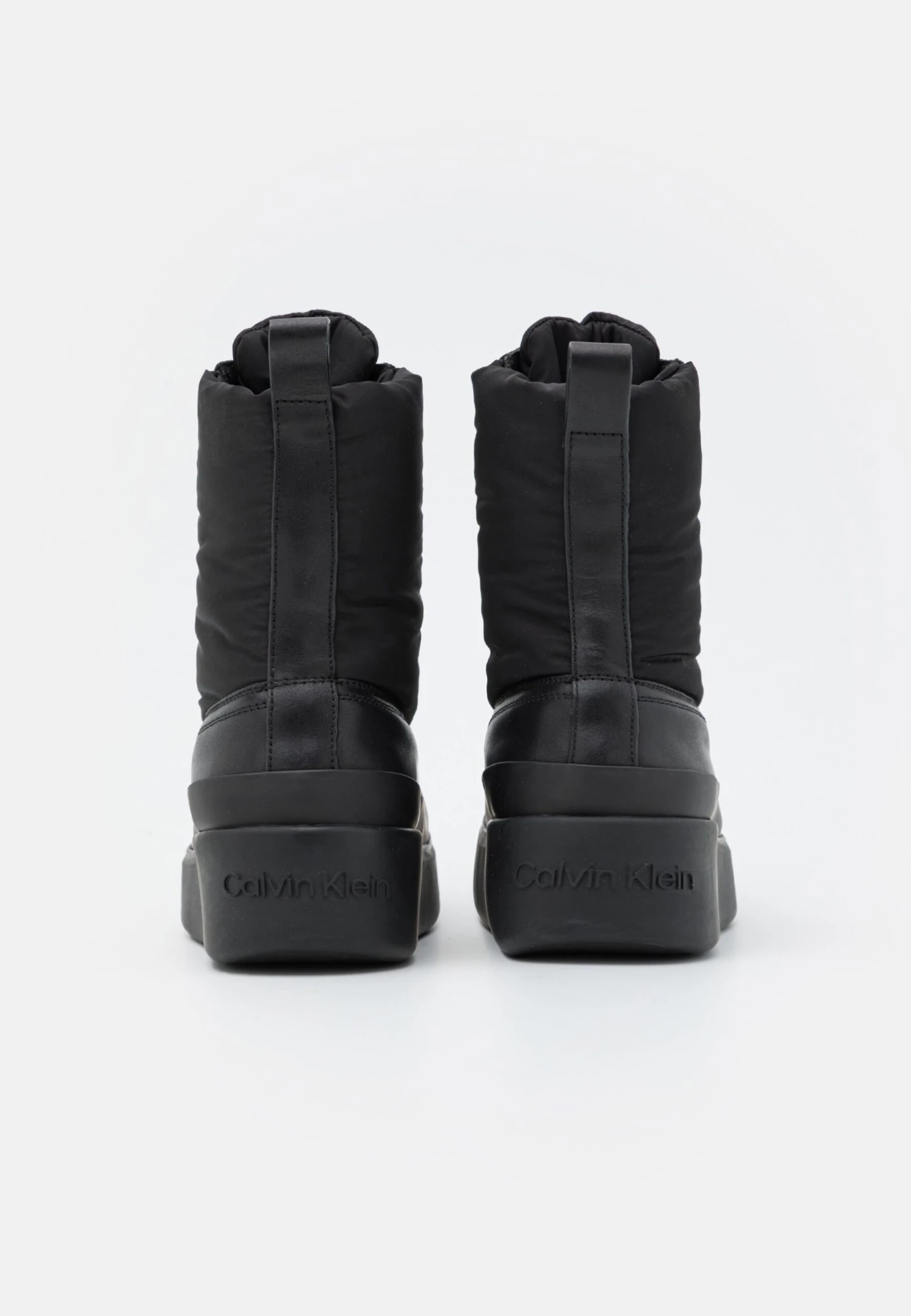 Calvin Klein Padded Combat Boot - Enkellaarsjes Met Plateauzool - Black - Afbeelding 4