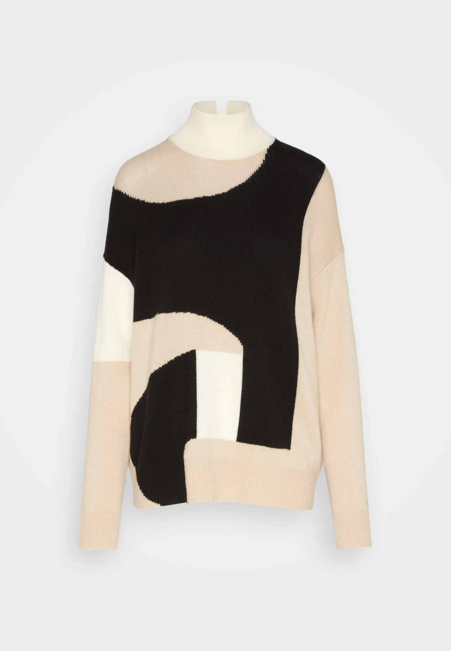 Calvin Klein Roll Neck Sweater - Trui - White Clay - Afbeelding 5