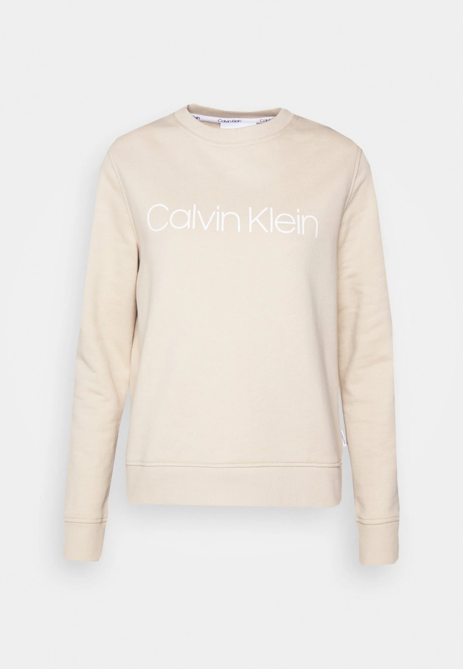 Calvin Klein Core Logo - Sweater - White Clay - Afbeelding 4