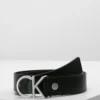 Calvin Klein Logo Belt - Riem - Black