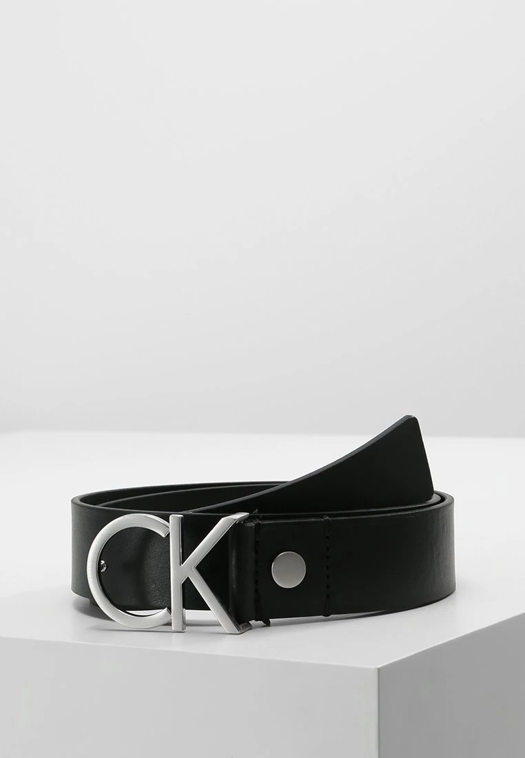 Calvin Klein Logo Belt - Riem - Black