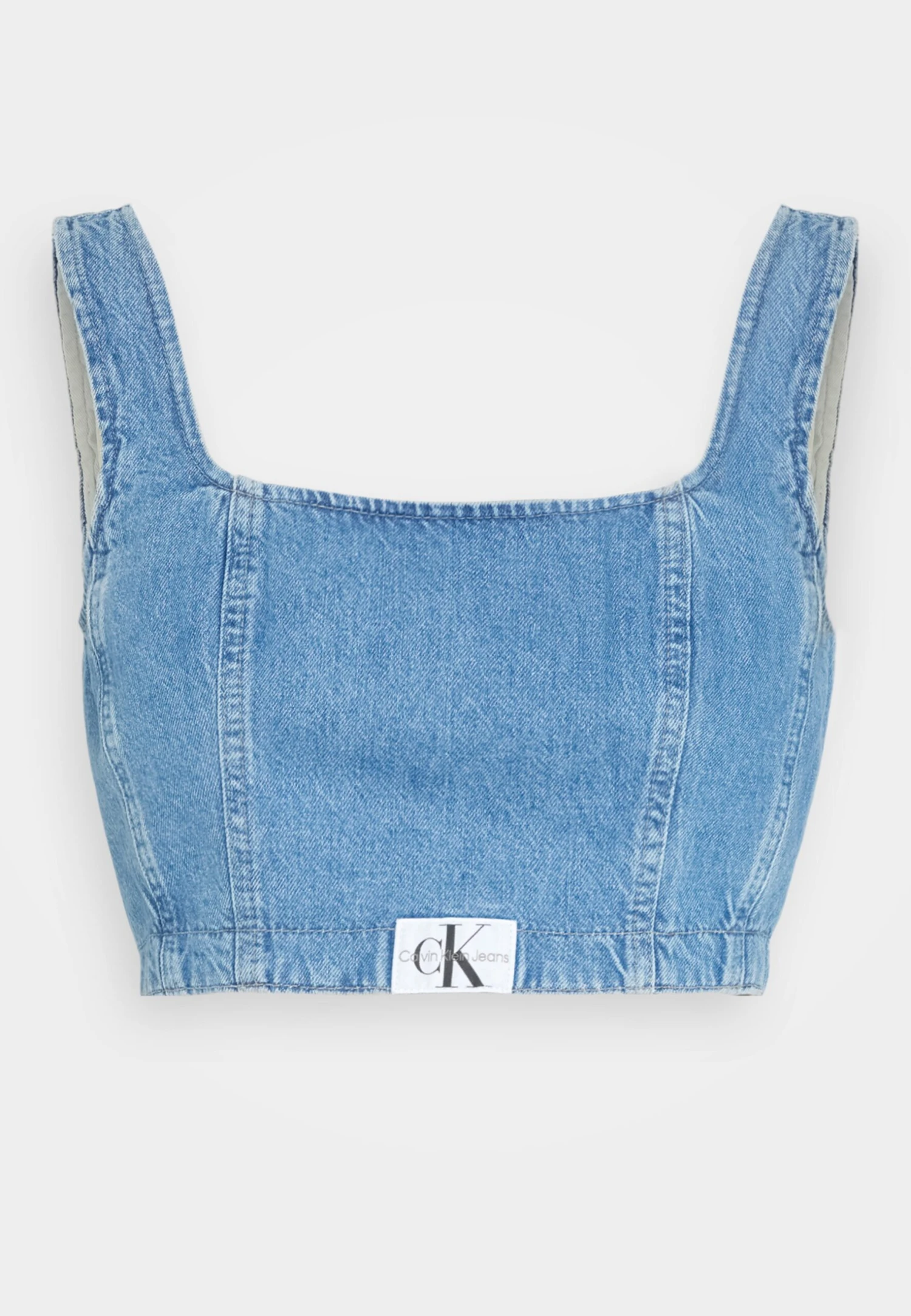 Calvin Klein Jeans Corset - Top - Denim Medium - Afbeelding 6