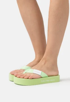 Calvin Klein Jeans Flatform - Teensandalen - Live Mist