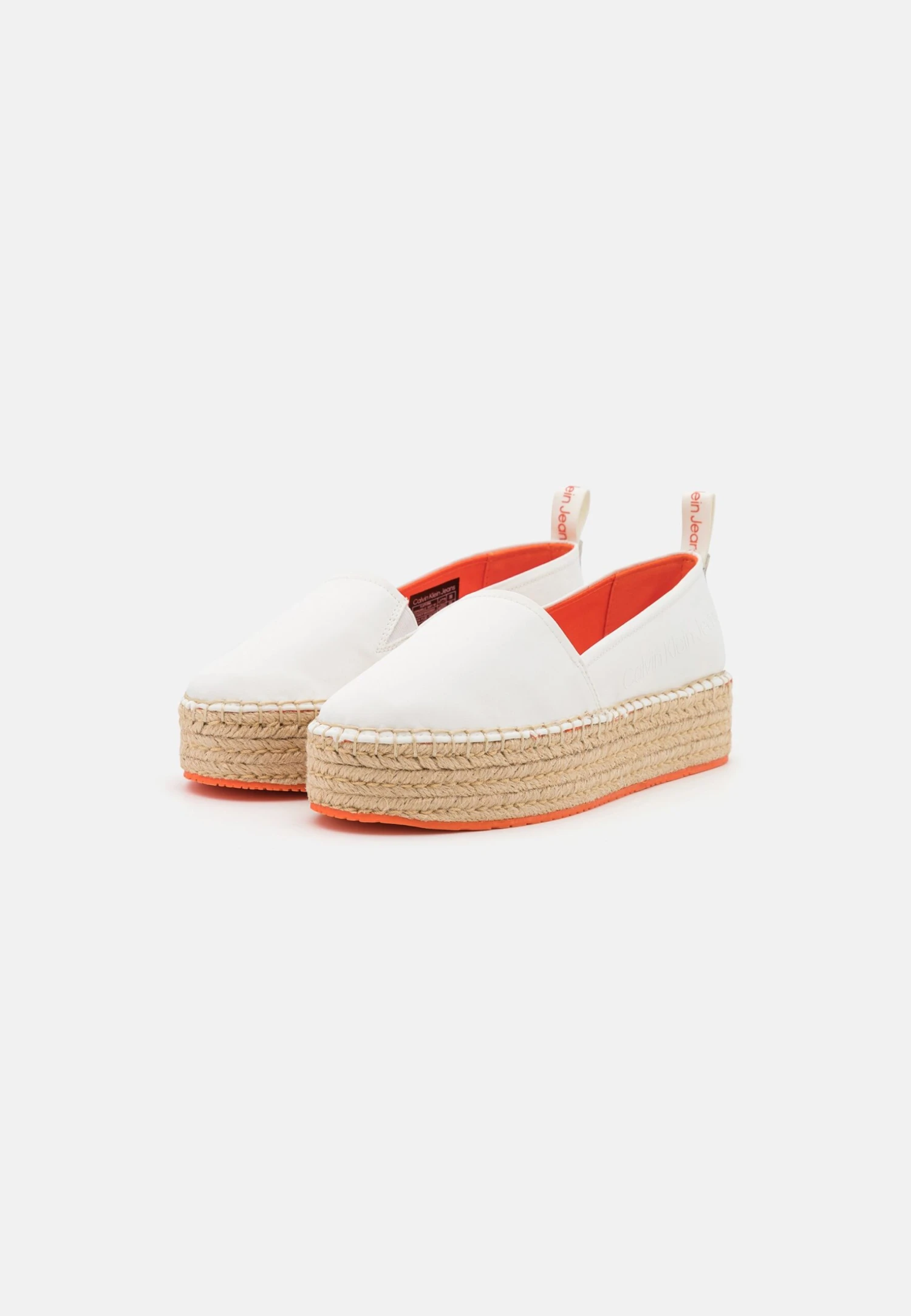 Calvin Klein Jeans Flatform Espadrille Soft- Espadrilles - White - Afbeelding 3