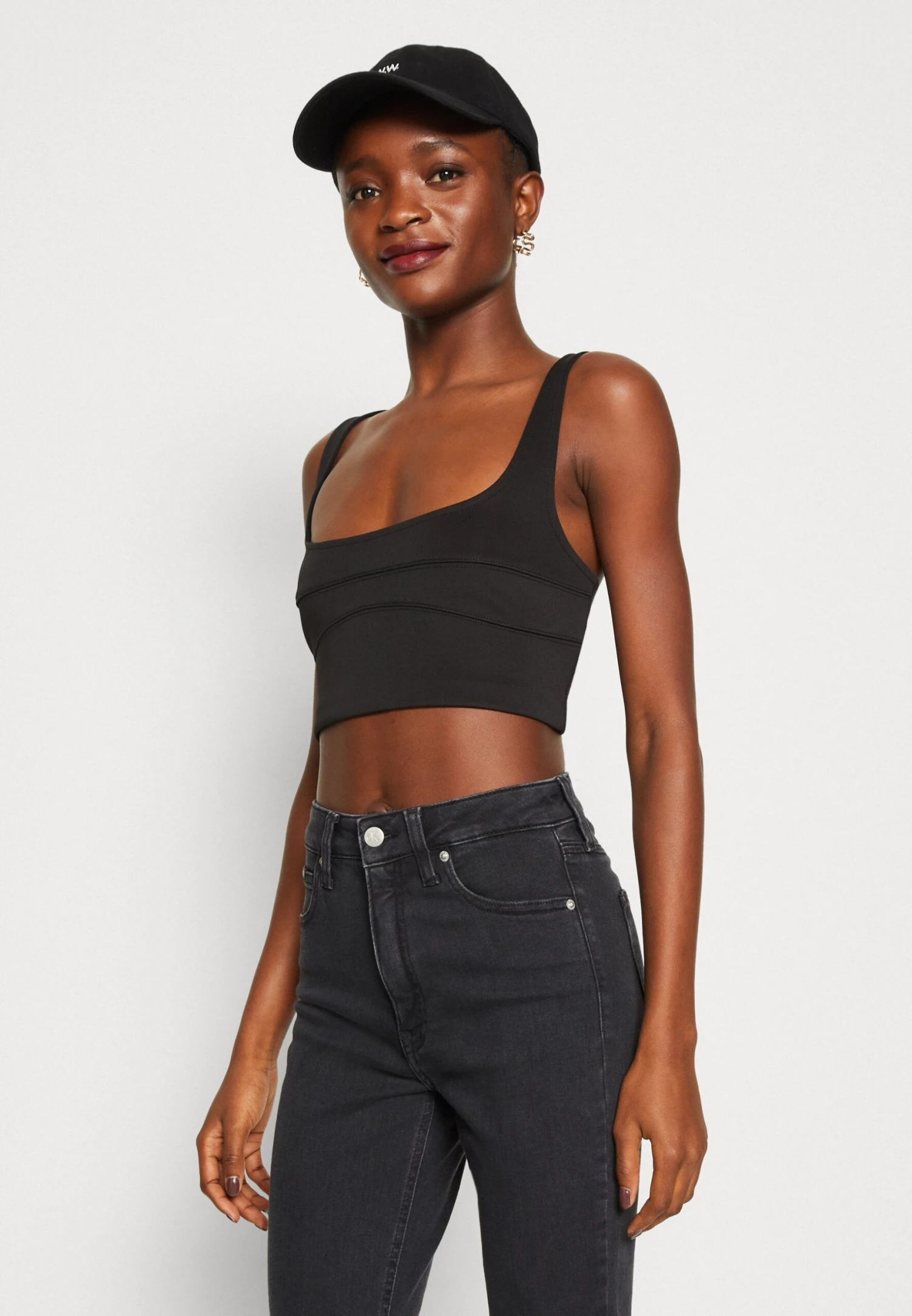 Calvin Klein Technical Bralette - Top - Black - Afbeelding 4