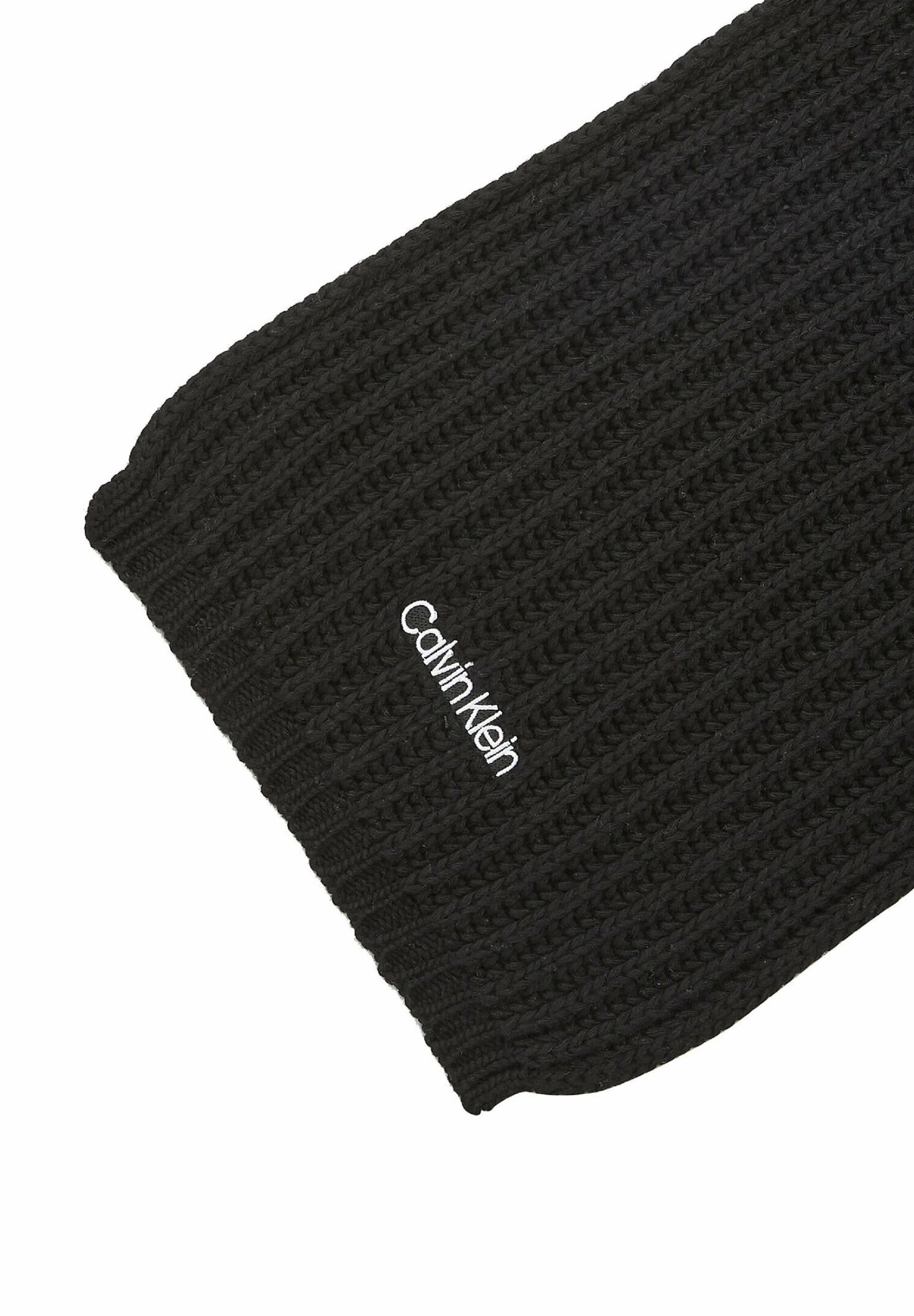 Calvin Klein Oversized Logo- Sjaal - Ck Black - Afbeelding 3