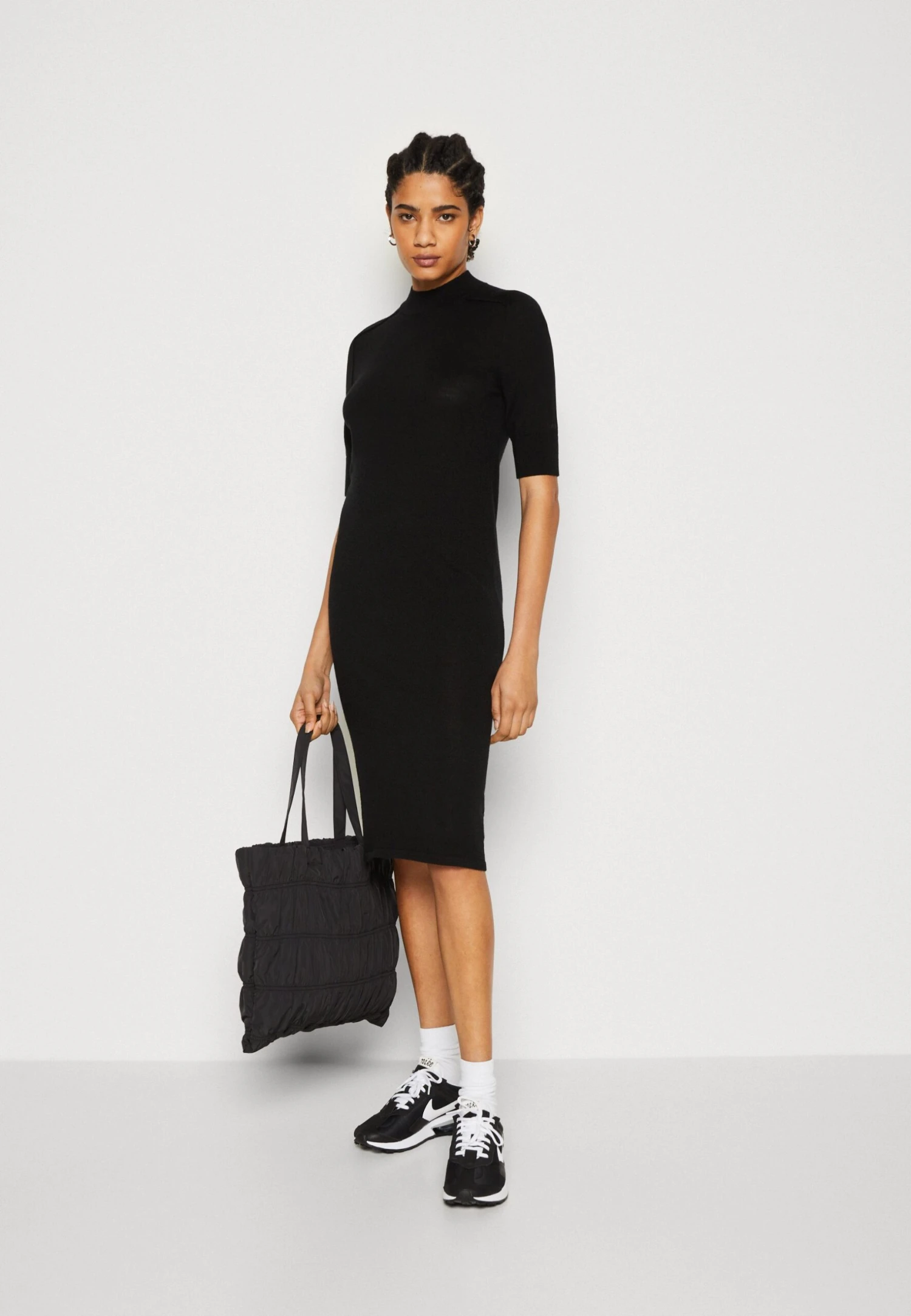 Calvin Klein Dress - Gebreide Jurk - Black - Afbeelding 2