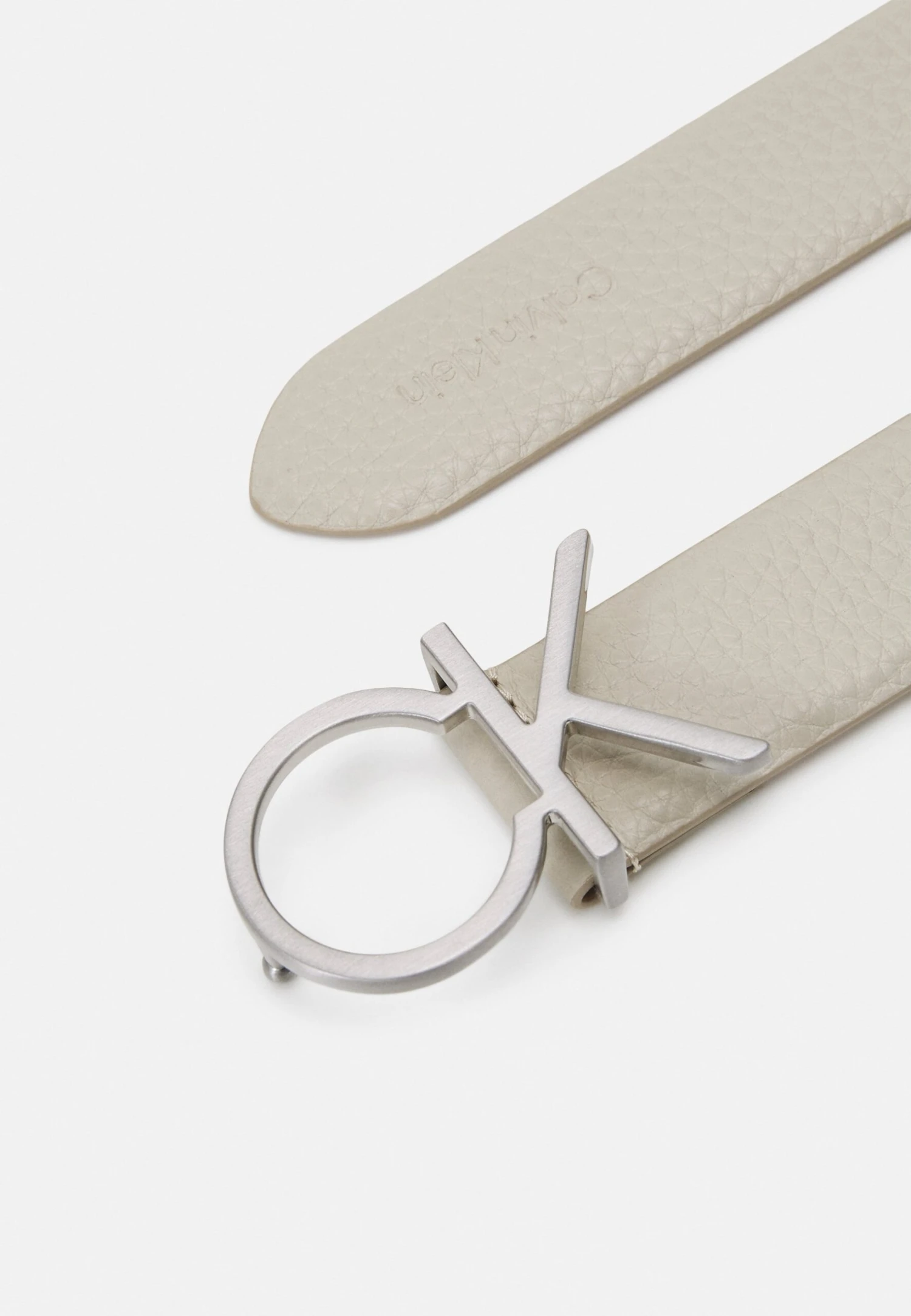 Calvin Klein Re Lock Ck Logo30Mm Pbl - Riem - Stoney Beige - Afbeelding 2