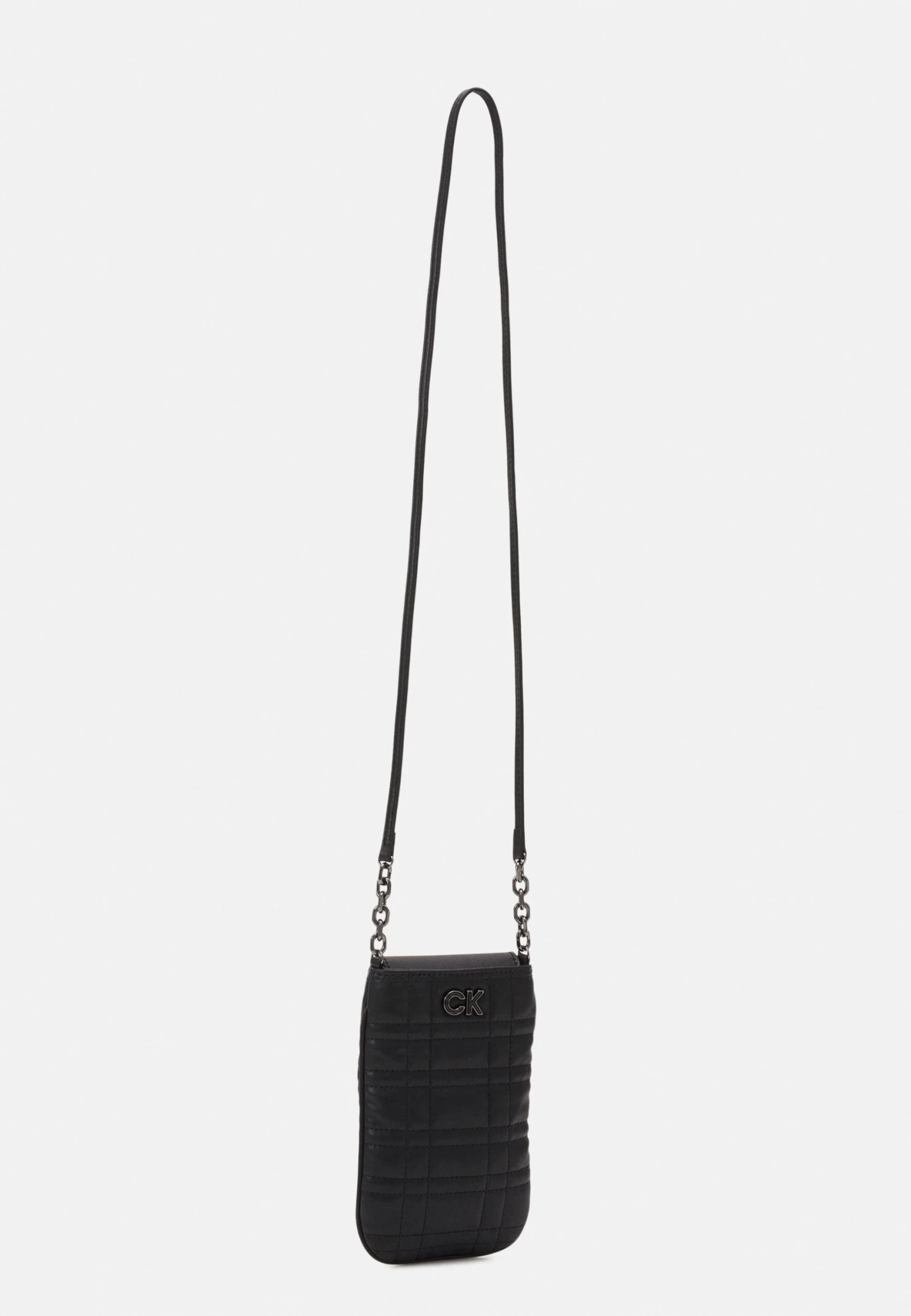 Calvin Klein Re-Lock Quilt Phone Pouch - Schoudertas - Black - Afbeelding 2