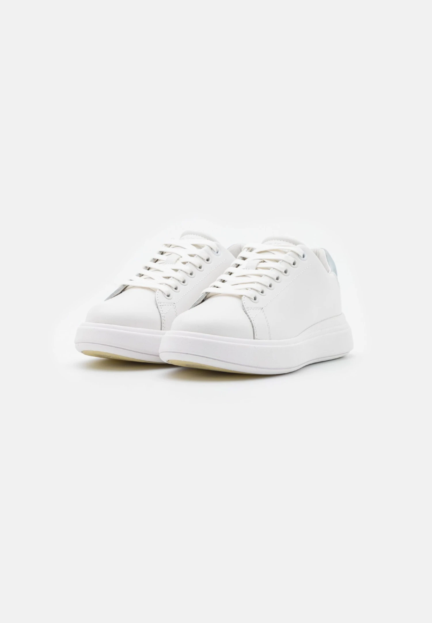 Calvin Klein Raised Cupsole Lace Up - Sneakers Laag - White/Pearl Blue - Afbeelding 3