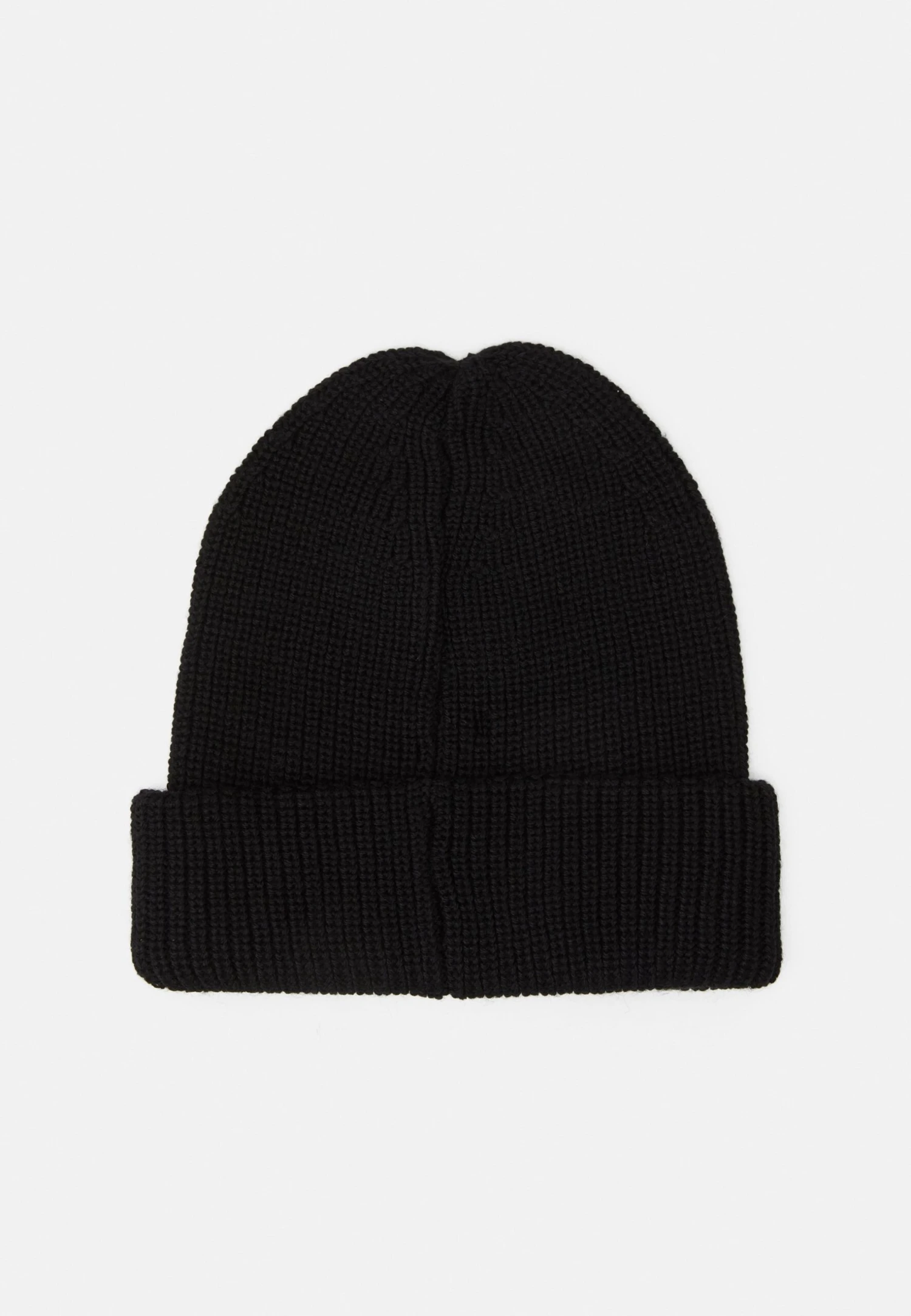 Calvin Klein Jeans Monologo Patch Beanie Unisex - Muts - Black - Afbeelding 2