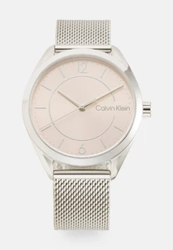 Calvin Klein Sunray Dial - Horloge - Silver-Coloured/Pink