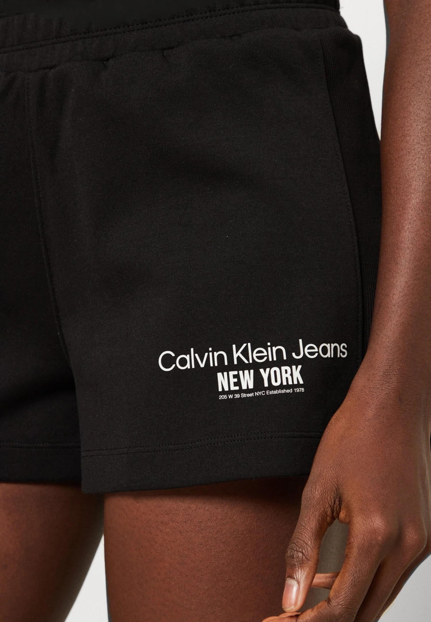 Calvin Klein Jeans Insert Interlock - Shorts - Ck Black - Afbeelding 6