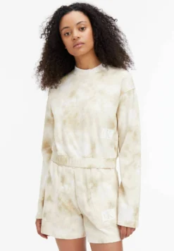 Calvin Klein Jeans Cropped Fit - Sweater - Weiss