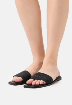 Calvin Klein Squared Slide - Muiltjes - Black