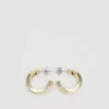 Calvin Klein Polished Twist Hoop Earrings - Oorbellen - Gold-Coloured