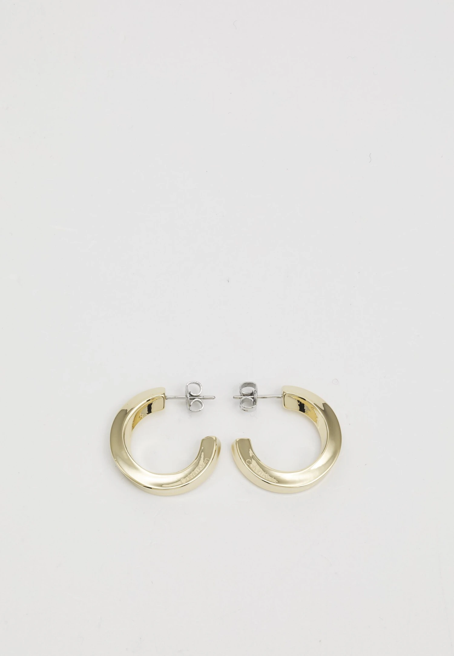 Calvin Klein Polished Twist Hoop Earrings - Oorbellen - Gold-Coloured